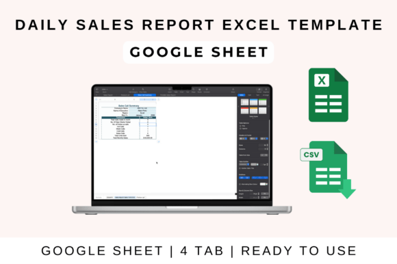 Daily Sales Report Template: A Visual Design Tool