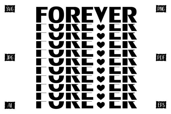 Forever: Elevate Your Designs with This Vector Decal File