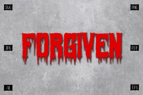 Forgiven: A Versatile Design Asset for Modern Creators
