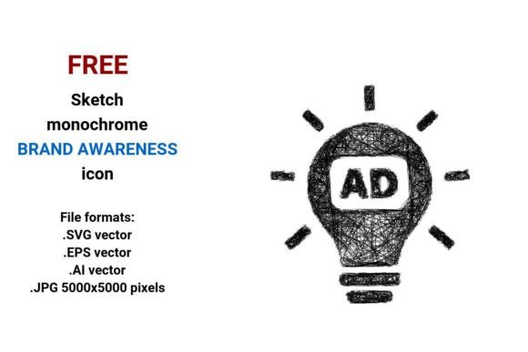 Free Sketch Brand Awareness Icon: Elevate Your Visual Identity