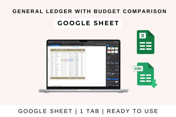 Master Your Finances with a General Ledger & Budget Template