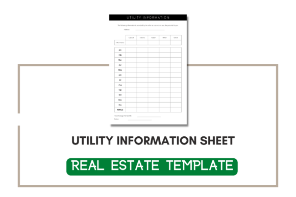 Streamline Client Communication with a Utility Information Sheet