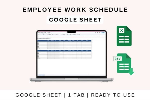 Streamline Your Team's Visual Rhythm with an Employee Work Schedule Template