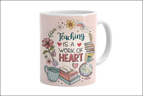 Teaching is a Work of Heart PNG: A Designer's Guide